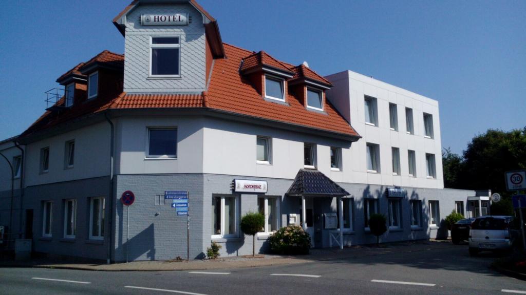 Hotel am Nordkreuz Harrislee Exterior foto